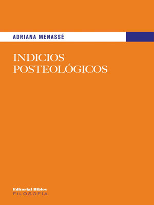 cover image of Indicios posteológicos